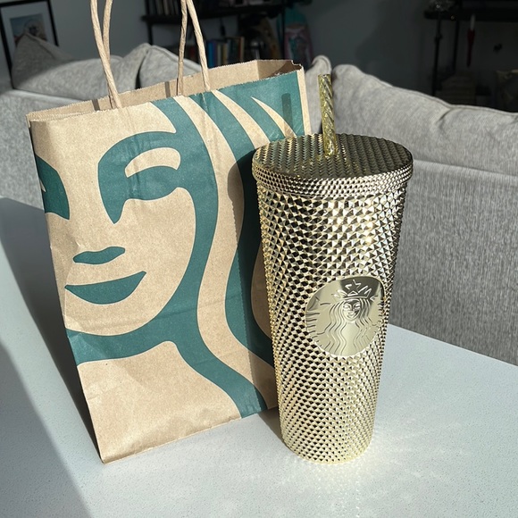 Starbucks Kitchen Gold Studded Starbucks Cup Poshmark